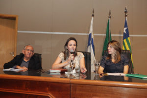 Participação da doutora Cláudia Seabra na Sexta Jurídica: O Direito em Debate
