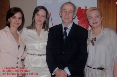 Membros dos MP's do Maranhão, do Piauí, do Ceará e do Espírito Santo durante encontro.