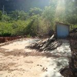 Caranguejo - escola destruída desde 2009