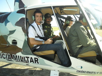 Foto da vistoria aérea