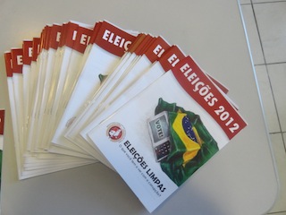 Cartilha da campanha. Em breve a versão eletrônica estará disponível no site do MP/PI