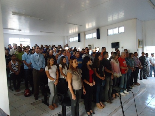 População compareceu massivamente à audiência