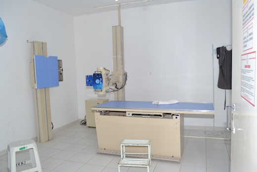 Novos equipamentos do hospital