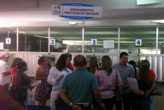 Pacientes são obrigados a reagendar consultas depois da marcação em outras unidades