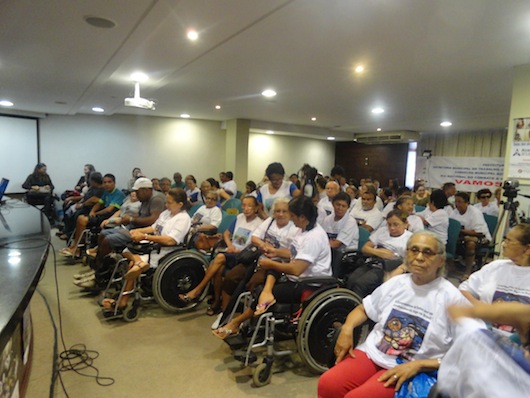 Comunidades e representantes de grupos da sociedade civil lotaram o auditório da PGJ e apresentaram suas demandas