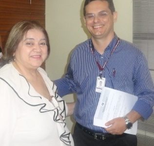 Sérgio Silva recebeu sua portaria de nomeação das mãos da Procuradora-Geral