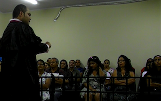 Promotor de Justiça faz sustentação oral; conselho de sentença aceitou integralmente os argumentos do Ministério Público