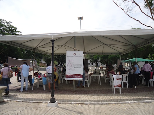 Equipes se reuniram na Praça Pedro II