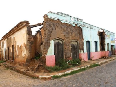 Pensão Portela está em ruínas