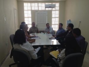 Várias instituições participaram da reunião, que aconteceu na sede do Ministério Público em Oeiras
