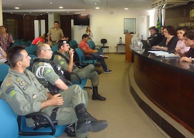 Encontro reuniu Promotoras de Justiça, lideranças do movimento, policiais, STRANS, Defensoria Pública, OAB e outras instituições