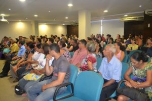 Comunidades compareceram massivamente
