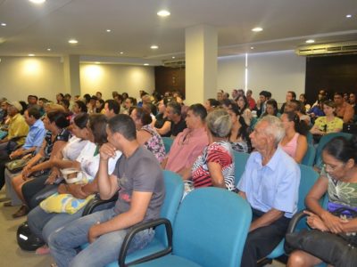 Comunidades compareceram massivamente