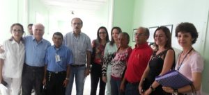 Equipe de inspeção coordenada pela promotora Cláudia Seabra