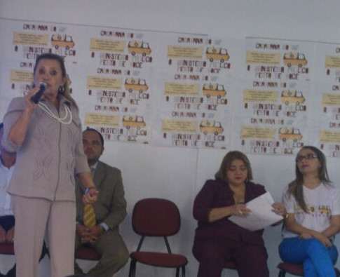 A Ouvidora do Ministério Público, Ivaneide Assunção Tavares Rodrigues, também está participando