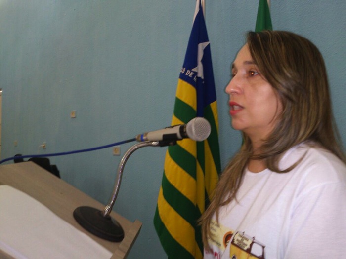 Cléia Fernandes está representando a Corregedoria-Geral do MP/PI durante a primeira caravana
