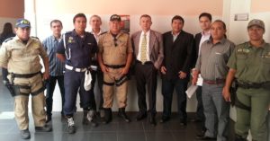 Equipe se prepara para os trabalhos de fiscalização