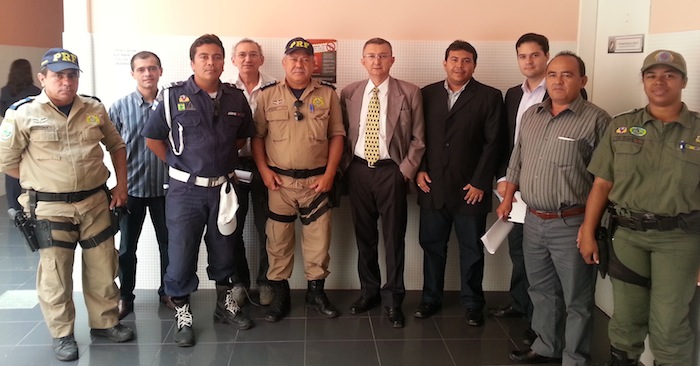 Equipe se prepara para os trabalhos de fiscalização
