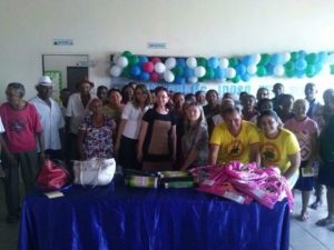 Ana Isabel Dias paraticipu de comemoração alusiva ao Dia Mundial do Idoso