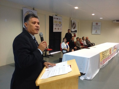 O Promotor de Justiça Carlos Washington Machado