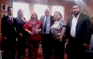 Equipe do Ministério Público entregou a Proposta Orçamentária 2014 para o presidente da Assembléia Legislativa, Themístocles Filho