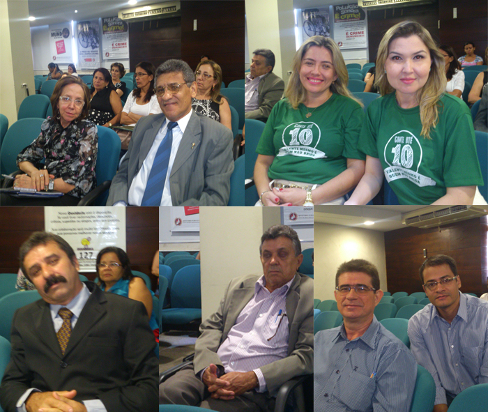 Vários membros do Ministério Público prestigiaram o evento