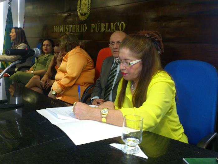 A representante da SEDUC, Helena Oliveira