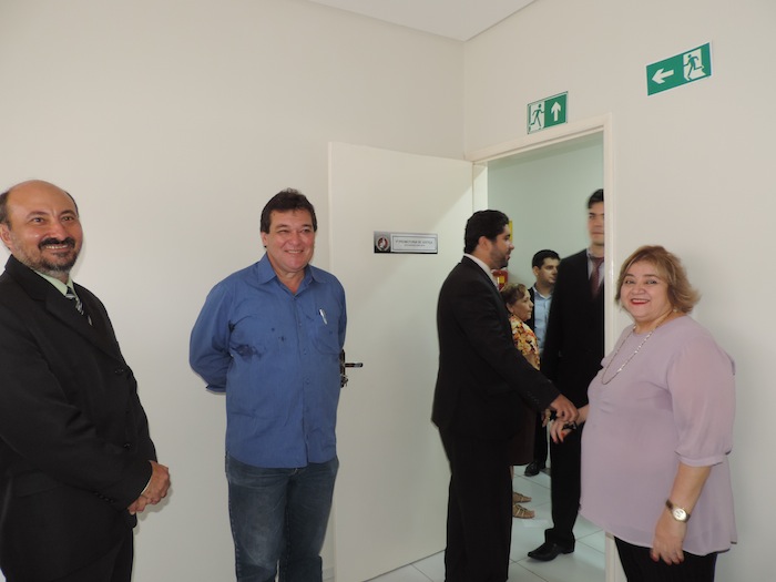 Todos os convidados puderam conferir de perto a qualidade das instalações da nova sede