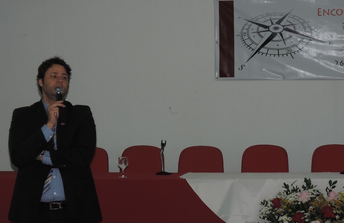 Gustavo Lima, membro do MPDFT e auxiliar da CPE/CNMP, falou sobre o Banco Nacional de Projetos e o Prêmio CNMP 2014