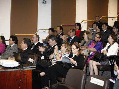 A Procuradora-Geral de Justiça do Piauí participou do lançamento da edição 2014 do relatório