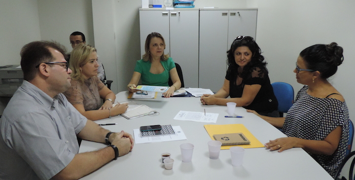 Reunião com representantes da SEMEC e da SEMAM