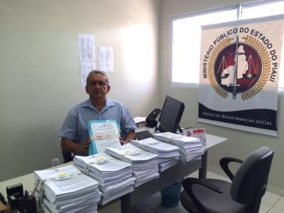 O titular da 2ª Promotoria de Justiça de Oeiras/PI, Carlos Rubem Campos Reis