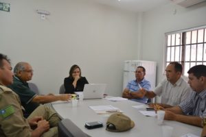 Reunião foi realizada na sede das Promotorias de Justiça de Corrente