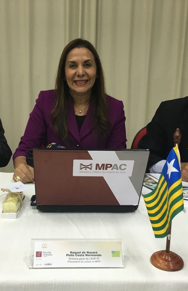 Foto: Procuradora de Justiça Raquel Costa Normando.