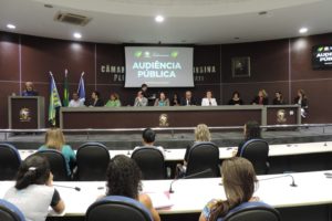 Pessoas sentada na mesa