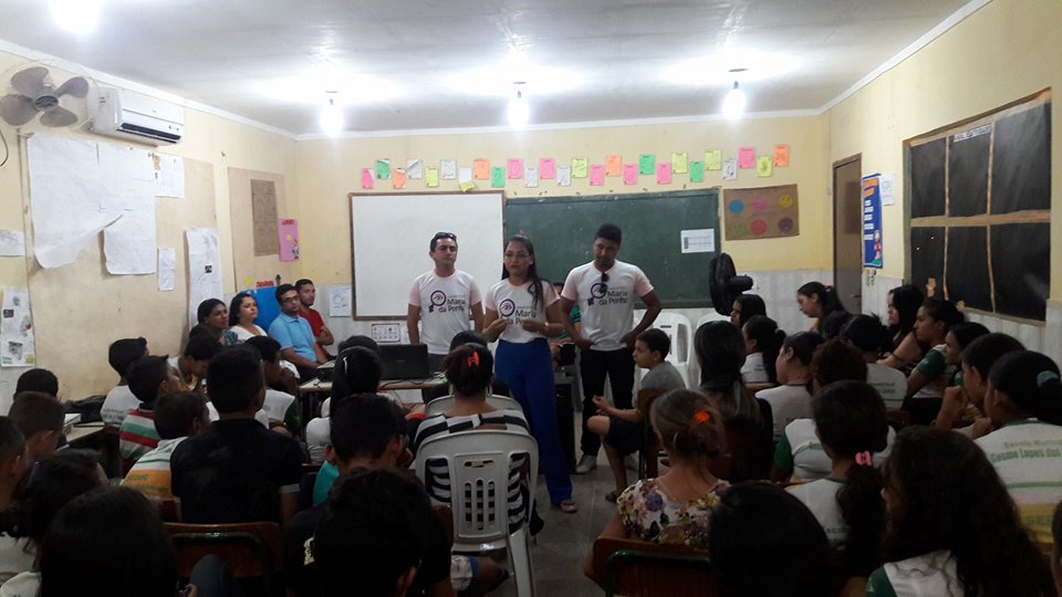 Alunos da CHRISFAPI, em Piripiri Alunos da CHRISFAPI, em Piripiri