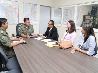Coordenador do Nupevid e Comandante da PM