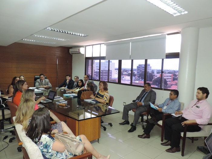 Reunião do PGJ com toda equipe de assessores