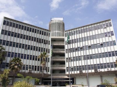 Imagem da fachada da sede da Agespisa