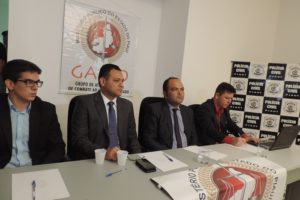 Promotores de Justiça e membros da Polícia Civil