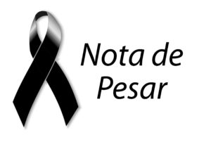 Fita preta de luto.