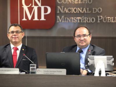 Corregedor Nacional do MP Cláudio Portela