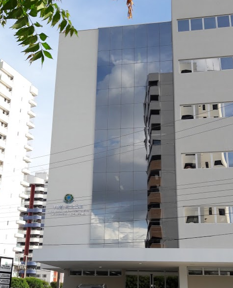 Fachada do cartório.