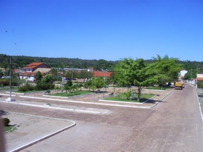 Praça em Matias Olímpio