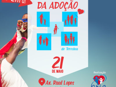 cartaz com informações sobre a caminhada