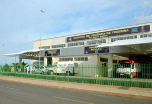Fachada do Hospital de Urgência de Teresina