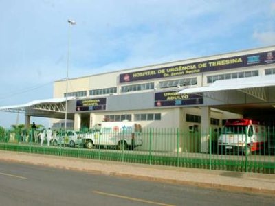 Fachada do Hospital de Urgência de Teresina