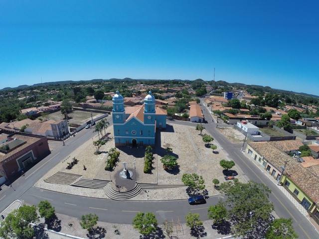 Vista aérea da cidade de União (PI)