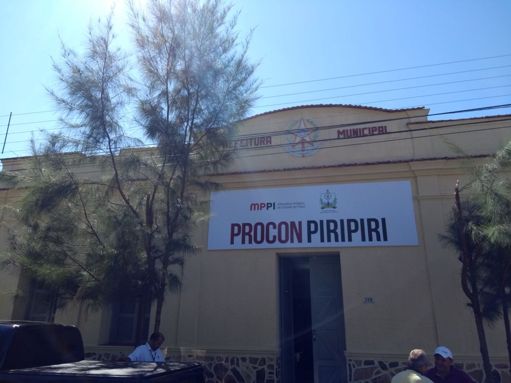 Fachada do PROCON de Piripiri