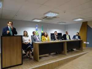 Procurador de Justiça Alípio de Santana Ribeiro fala junto à tribuna